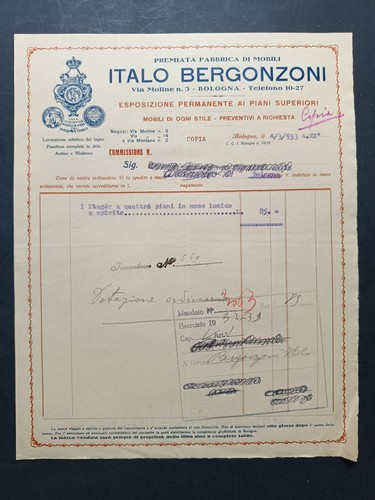 Invoice company italo - company,