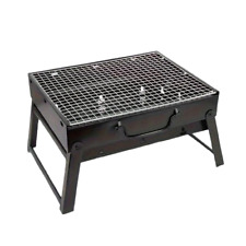 Barbecue Portable Pliable Portatif à Charbon de Bois Pique Nique Camping Plage