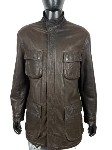 Veste cuir trussardi uomo - trussardi,