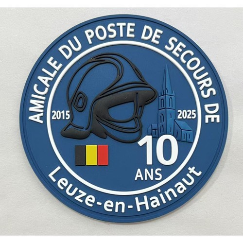 Ecussons pompiers leuze - pompiers,