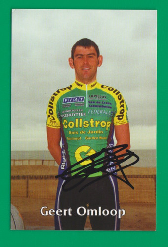 Cyclisme carte cycliste geert - carte,