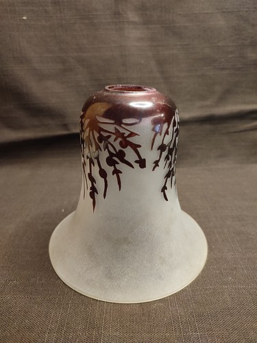 Ancienne tulipe verre - tulipe,