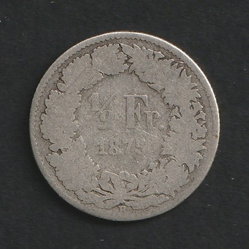 Franc argent suisse - 1/2,