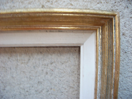 Cadre ancien bois - en, bords