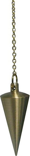 Pendule conique laiton poli - conique,