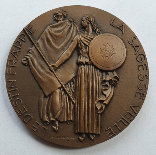 Médaille bronze sagesse - bronze, la