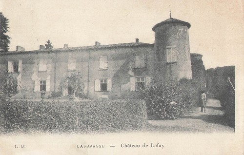 Larajasse château de - larajasse,