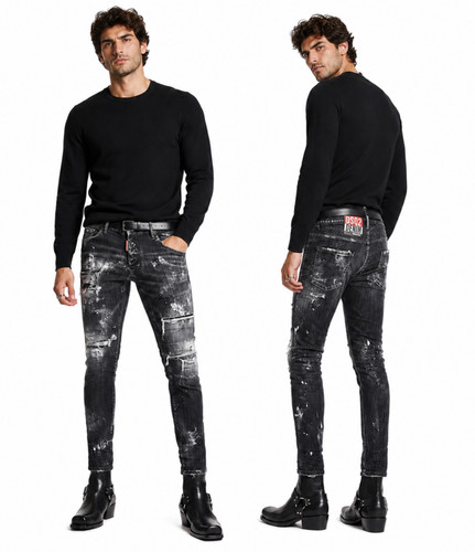 Dsquared2 jeans skater skinny - dsquared2,