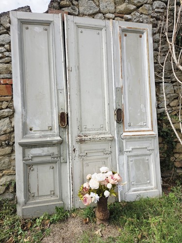 Ancienne porte chateau - ancienne, de