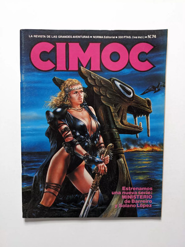 Cimoc 1987 luis royo - luis,