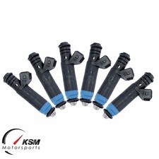6x 850cc 80lb fit Siemens Deka Fuel Injectors EV1 for VW Audi BMW Ford Chevrolet