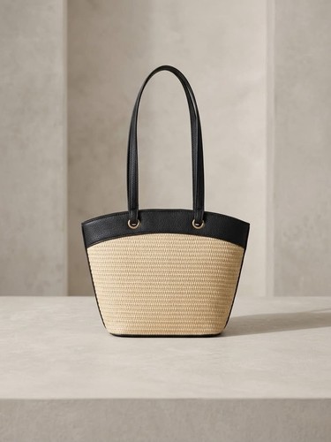Sac cabas paille vietnamien - sac,
