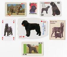 BOUVIER DES FLANDRES COLLECTION DOG COLLECTABLE SINGLE CARDS & STAMP