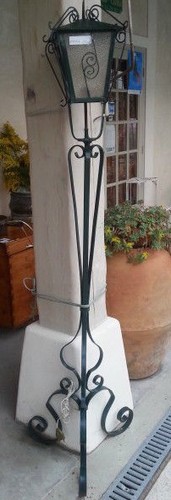 Lampadaire jardin fer - jardin,