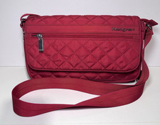 Hedgren Quilted Red Crossbody