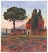 paysage de Toscane +pin