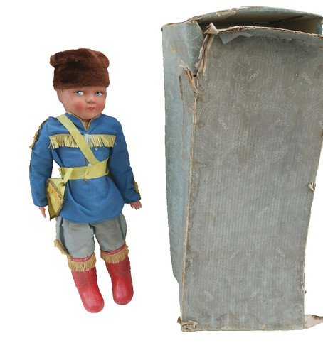 Poupée jacky cosaque 53cm - poupée,