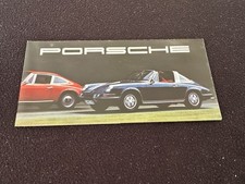 1969 Porsche 912 911 T E S Foldout Brochure 911T 911E 911S US Sales Catalog