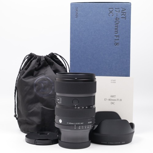 Sigma art f1 8 dc - 17-40, mm