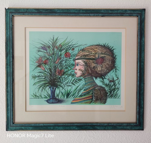 Lithographie originale signée