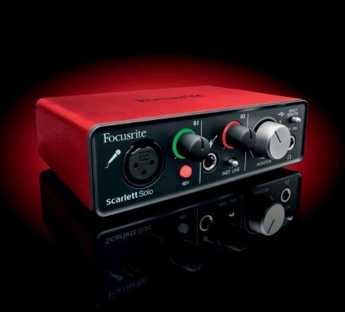 Focusrite scarlett solo 2x2 - solo,