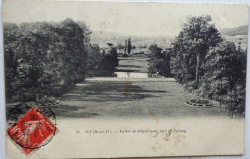 Gif cpa vallée de - vallée,