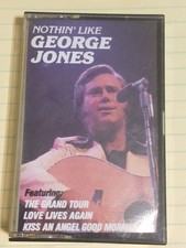 Vintage 1989 "Nothing Like" George Jones Country Music Cassette Tape