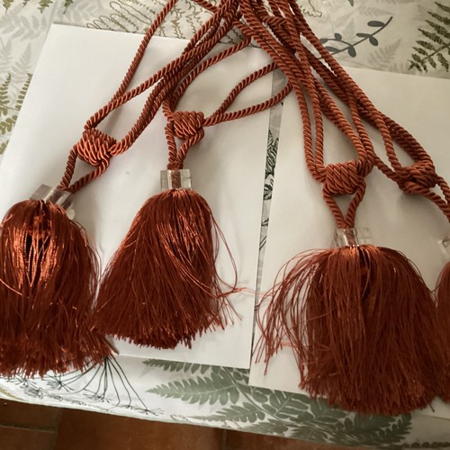Embrasses rideaux pompons - de,