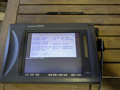 Fujitsu stylistic 1000