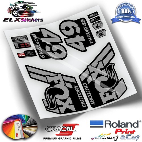 Autocollants fourche - autocollants,