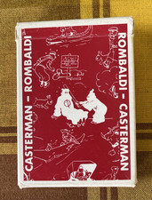 TINTIN / Hergé   JEU DE 54 CARTES  ROMBALDI / CASTERMAN  TBE
