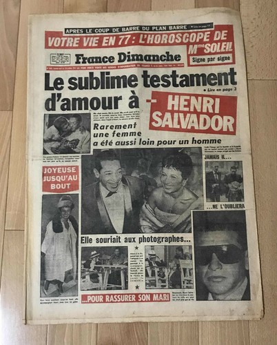 France dimanche 1570 1976 - ►france, 1570/1976