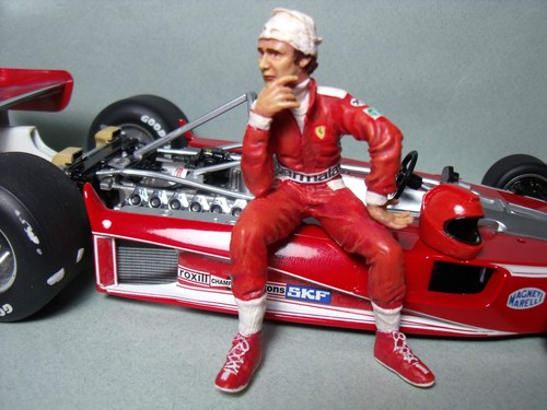 Figurine niki lauda - 1/18,