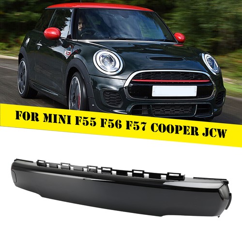 Front number plate cover - cover, black