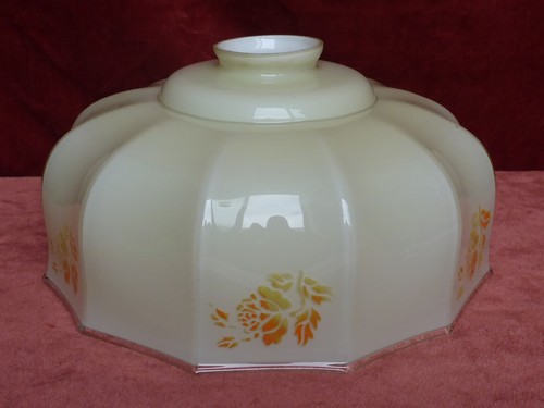 Abat jour ancien verre art - verre,