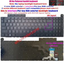 interface US Backlit Keyboard For Asus ROG G814 G814J G814JI G814JV G834 G834J