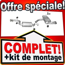 Ligne pot d'échappement pour