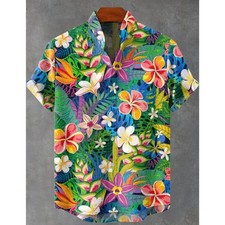 Chemise de plage hawaïenne