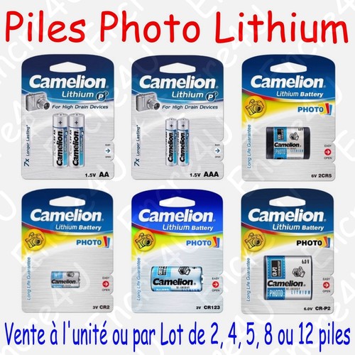 Piles photo lithium - photo,