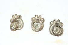 Anciens boutons de portes tiroirs, en bronze ou laiton