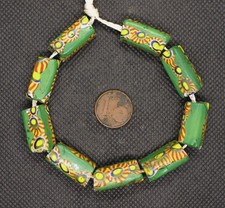 Perles MILLEFIORI Verre Murano