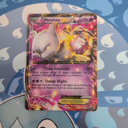Carte pokémon mewtwo xy107 - ex,