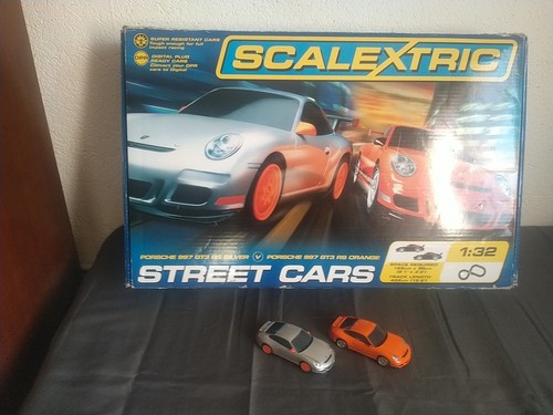 Circuit voiture slot porsche - voiture,