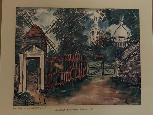 Vintage moulin poivre - le, a