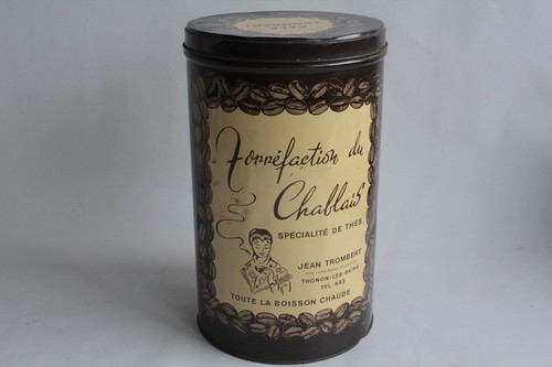 Boîte café tôle - café,