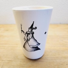 RARE CUP CERAMIQUE JEAN BOGGIO LES HERITIERS Jester Ducks Stars Signed France 