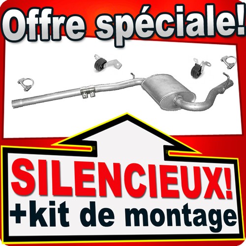 Silencieux intermédiaire pour - silencieux,