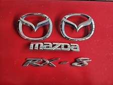 ? Mazda RX-8 RX8  2004 - 2010 Bumper Trunk Emblem Logo Badge Set OEM  Genuine