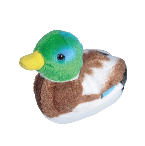 Peluche sonore canard colvert - peluche,