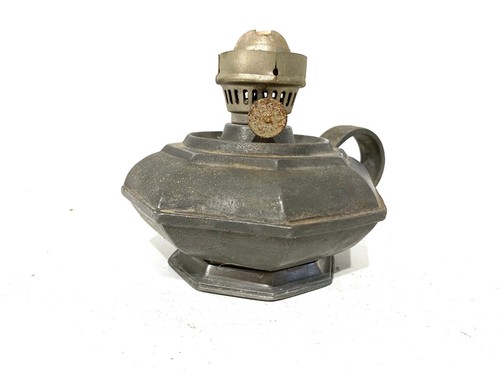 Ancienne lampe pétrole en - lampe, à